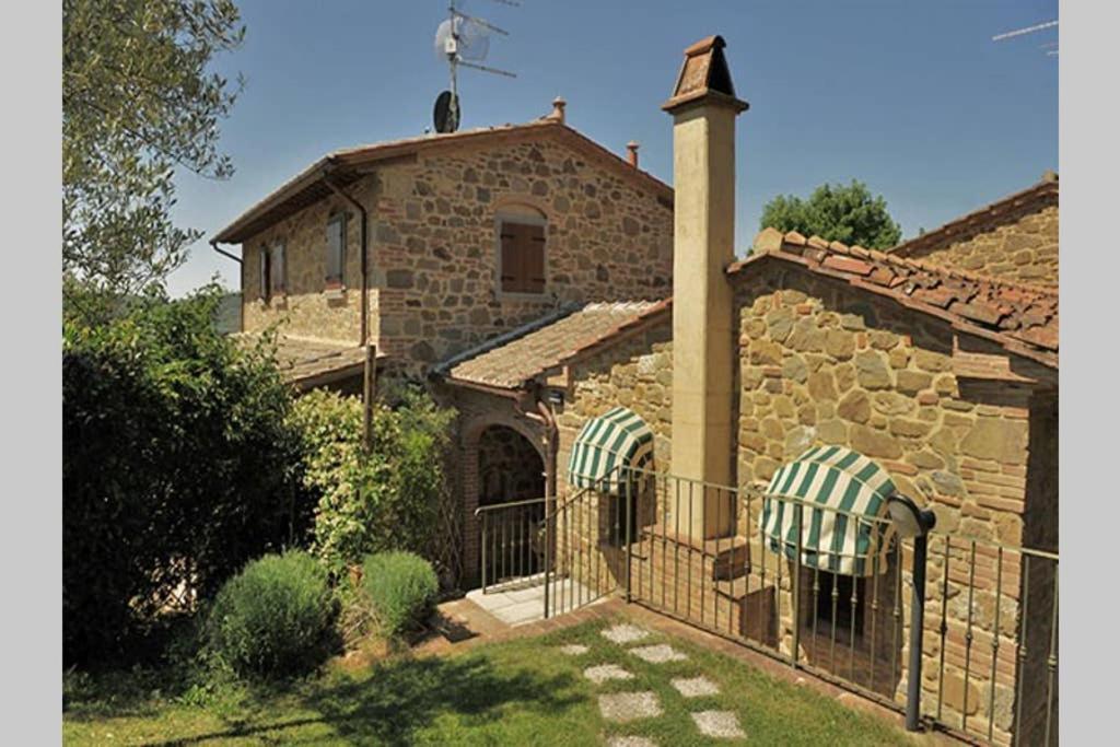 Tuscan Charme Of Cottage Roccaio Countryside Cortona Castiglion Fiorentino Exterior foto