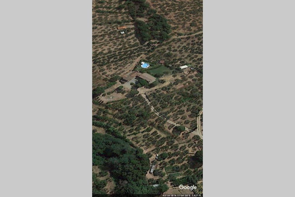 Tuscan Charme Of Cottage Roccaio Countryside Cortona Castiglion Fiorentino Exterior foto
