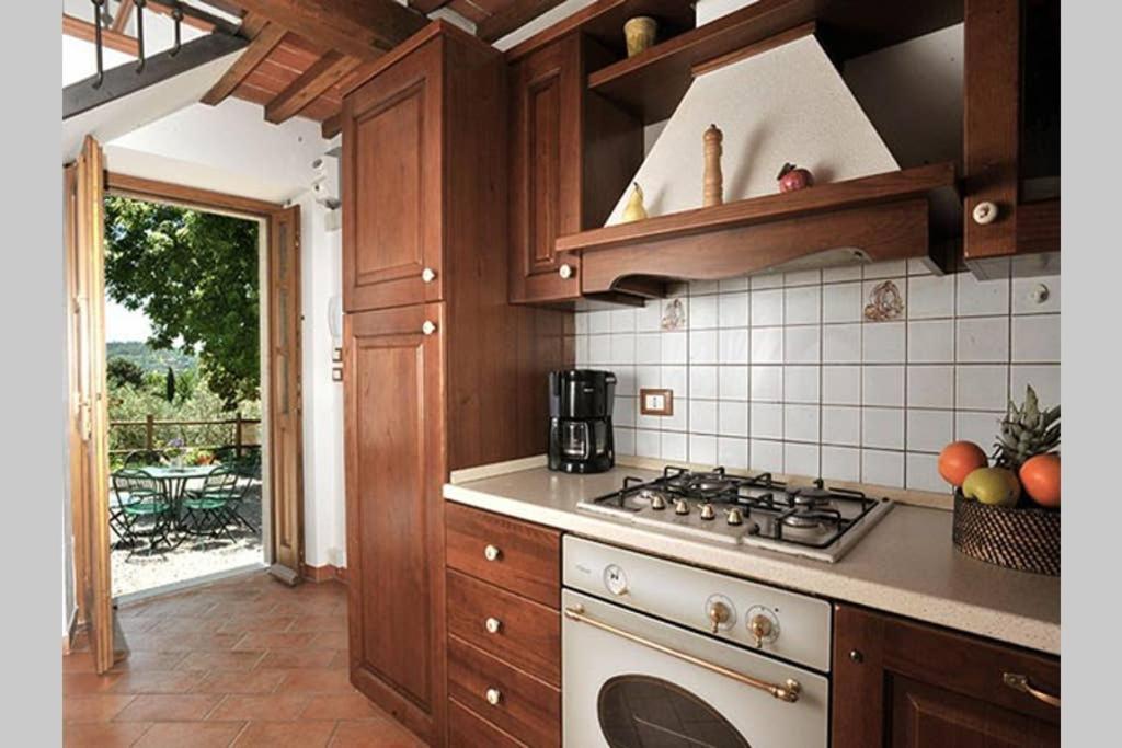 Tuscan Charme Of Cottage Roccaio Countryside Cortona Castiglion Fiorentino Exterior foto